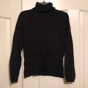Black Turtleneck Sweater